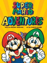 Book Cover for Super Mario Adventures by Kentaro Takemura