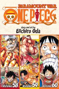 Book Cover for One Piece. Volume 58, Volume 59, Volume 60 by Eiichiro Oda, Eiichiro Oda