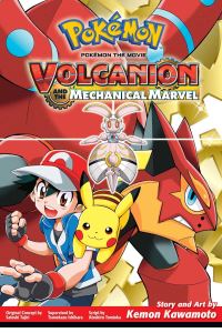 Book Cover for Volcanion and the Mechanical Marvel by Kemon Kawamoto, Satoshi Tajiri, Atsuhiro Tomioka