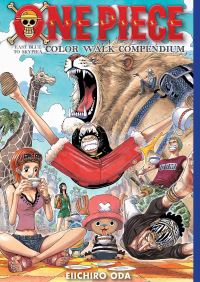 Book Cover for One Piece Color Walk Compendium by Eiichiro Oda