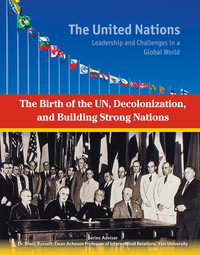 Book Cover for The Birth of the UN, Decolonization, and Building Strong Nations by Sheila Stewart