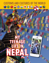Book Cover for My Teenage Life in Nepal by Diane Bailey, Purneema Chhetri