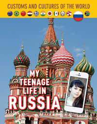Book Cover for My Teenage Life in Russia by Kathryn Hulick, Victoria Zhivova
