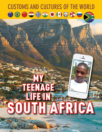 Book Cover for My Teenage Life in South Africa by Michael Centore, Tshwarelo Lebeko