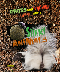 Book Cover for Stinky Animals by Stella Tarakson