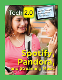 Book Cover for Spotify, Pandora, and Streaming Music by Michael Burgan