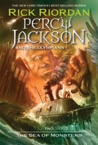 Book Cover for Percy Jackson and the Olympians, Book Two by Rick Riordan