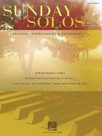Book Cover for Sunday Solos for Piano by Hal Leonard Corp