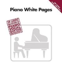 Book Cover for Piano White Pages by Hal Leonard Corp