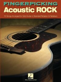 Book Cover for Fingerpicking Acoustic Rock by Hal Leonard Corp