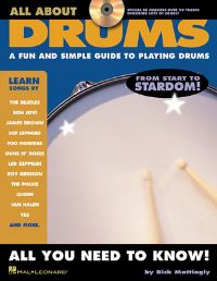 Book Cover for All About Drums by Rick Mattingly
