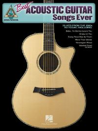 Book Cover for Best Acoustic Guitar Songs Ever by Hal Leonard Corp