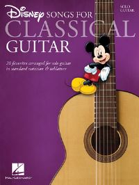 Book Cover for Disney Songs for Classical Guitar by Hal Leonard Corp