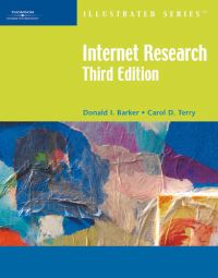 Book Cover for Internet Research, Illustrated by Donald Barker, Carol D Terry