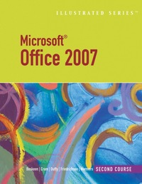 Book Cover for Microsoft Office 2007 Illustrated by David W Beskeen