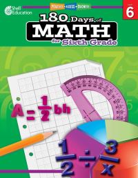 Book Cover for 180 Days®: Math for Sixth Grade by Jodene Lynn Smith, Jodene Smith, Jodene Smith, Jodene Smith
