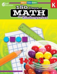 Book Cover for 180 Days¬: Math for Kindergarten by Jodene Lynn Smith, Jodene Smith, Jodene Smith, Jodene Smith