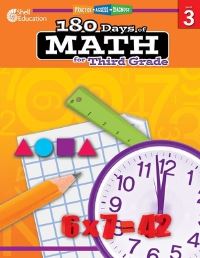Book Cover for 180 Days(tm) Math for Third Grade by Jodene Smith