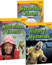 Book Cover for TIME FOR KIDS® Nonfiction Readers Unsolved Mysteries Set of 3 by Multiple Authors