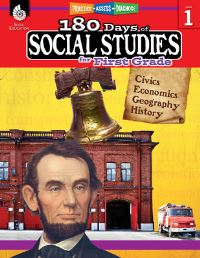 Book Cover for 180 Days(tm) Social Studies for First Grade by Kathy Flynn