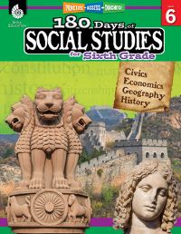Book Cover for 180 Days(tm) Social Studies for Sixth Grade by Kathy Flynn, Terri McNamara, Marla Tomlinson