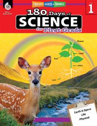 Book Cover for 180 Days(tm) Science for First Grade by Lauren Homayoun