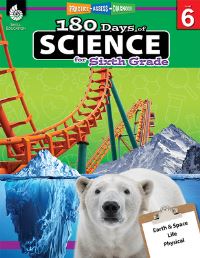 Book Cover for 180 Days(tm) Science for Sixth Grade by Bebra Bayne, Lauren Homayoun
