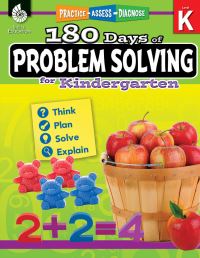 Book Cover for 180 Days®: Problem Solving for Kindergarten by Jessica Hathaway