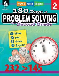 Book Cover for 180 Days(tm) Problem Solving for Second Grade by Donna Ventura