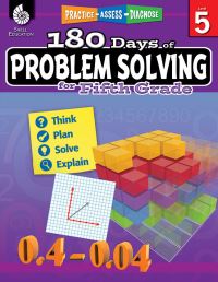 Book Cover for 180 Days¬: Problem Solving for Fifth Grade by Stacy Monsman