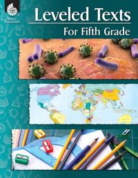 Book Cover for Leveled Texts for Fifth Grade by Shell Education, Shell Education, Shell Education