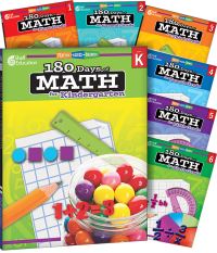 Book Cover for 180 Days®: Math for K-6, 7-Book Set by Multiple Authors