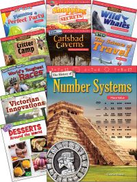 Book Cover for Operations, Algebraic Reasoning and Fractions for Third Grade, 10-Book Set by Multiple Authors