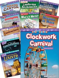 Book Cover for Measurement, Data and Geometry for Third Grade, 10-Book Set by Multiple Authors