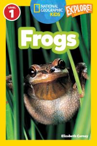 Book Cover for Frogs! by Elizabeth Carney