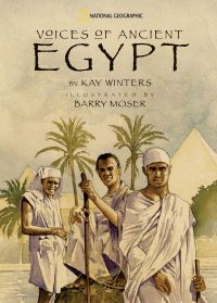 Book Cover for Voices of Ancient Egypt by Kay Winters, Barry Moser