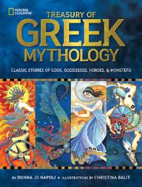 Book Cover for Treasury of Greek Mythology by Donna Jo Napoli