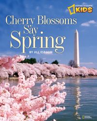 Book Cover for Cherry Blossoms Say Spring by Jill Esbaum