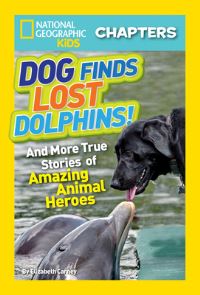 Book Cover for Dog Finds Lost Dolphins by Elizabeth Carney