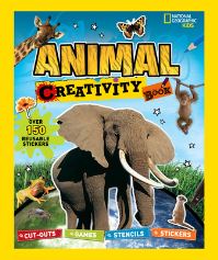 Book Cover for Animal Creativity Book by National Geographic Kids