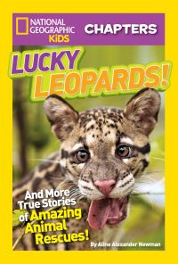 Book Cover for Lucky Leopards! by Aline Alexander Newman, National Geographic Society (U.S.)
