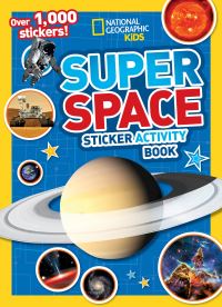Book Cover for National Geographic Kids Super Space Sticker Activity Book by National Geographic Kids