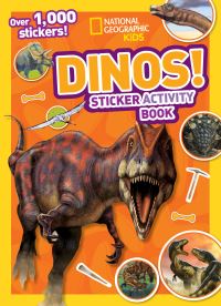 Book Cover for National Geographic Kids Dinos Sticker Activity Book by National Geographic Kids
