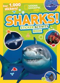 Book Cover for National Geographic Kids Sharks Sticker Activity Book by National Geographic Kids