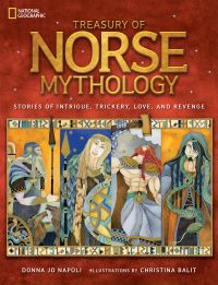 Book Cover for Treasury of Norse Mythology by Donna Jo Napoli