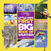 Book Cover for Little Kids First Big Book of Weather by Karen De Seve