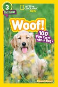 Book Cover for Woof! by Elizabeth Carney, National Geographic Society US