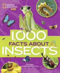 Book Cover for 1000 Facts About Insects by Nancy Honovich