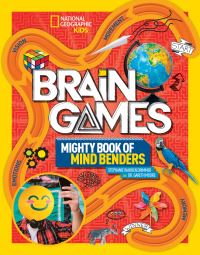 Book Cover for Brain Games by Stephanie Warren Drimmer, Gareth Moore, National Geographic Kids Firm