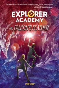 Book Cover for The Falcon's Feather by Trudi Strain Trueit